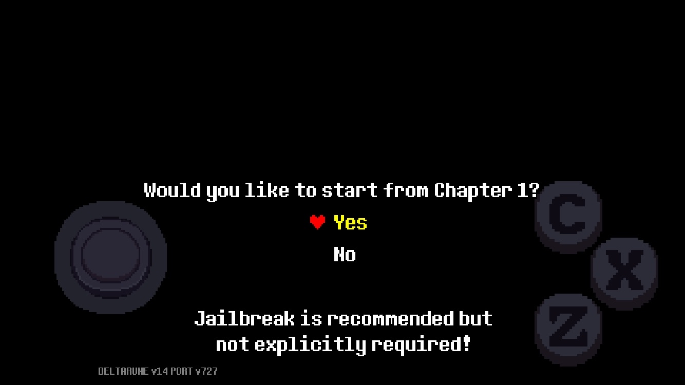 Deltarune_v727 screenshot 1
