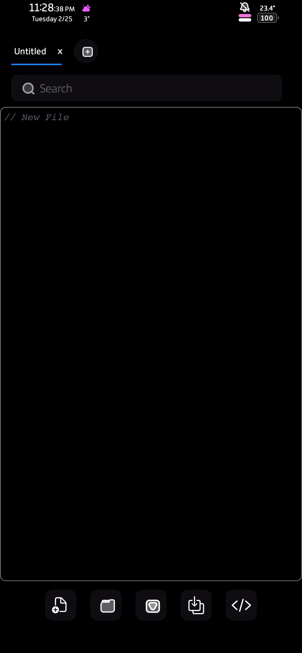 Notepad-_1.0 screenshot 1