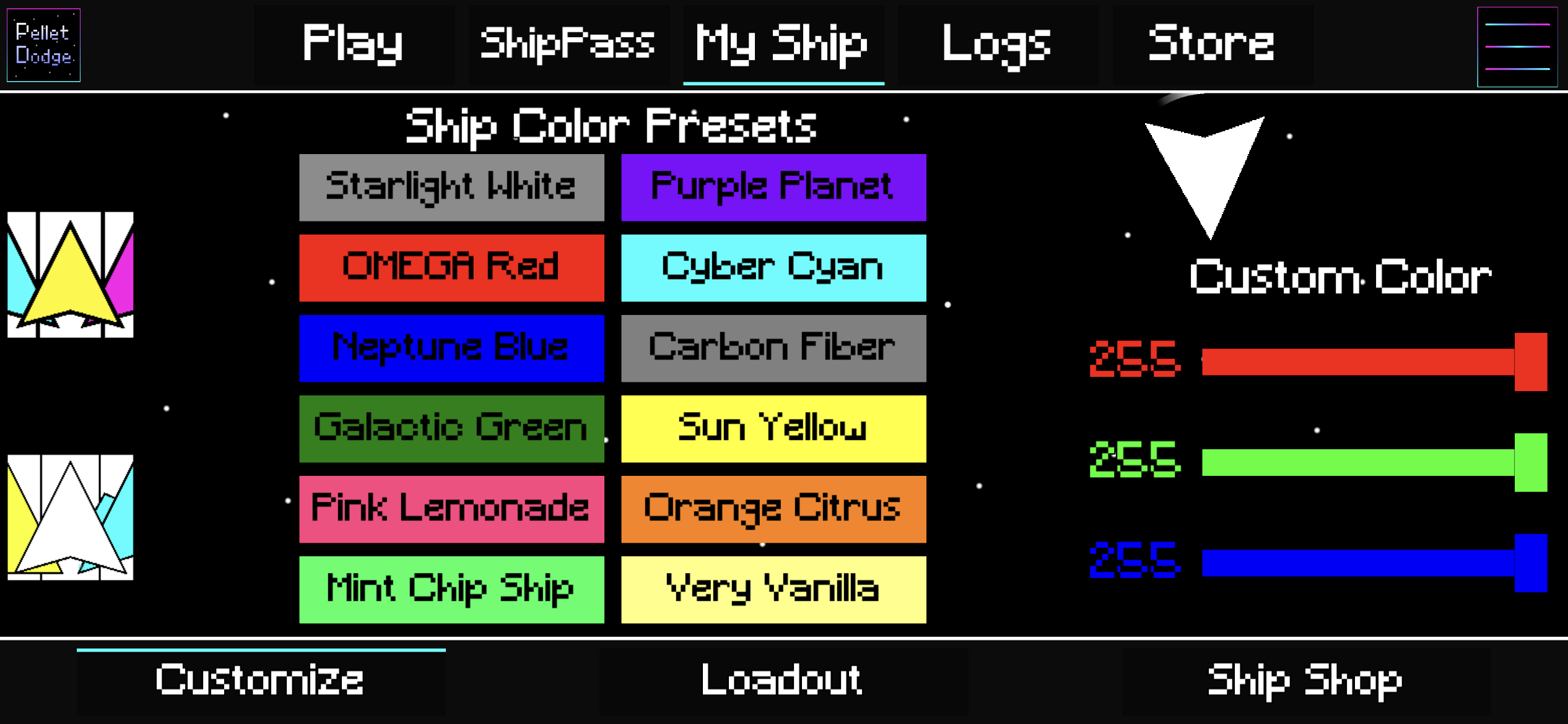 PelletDodge screenshot 2