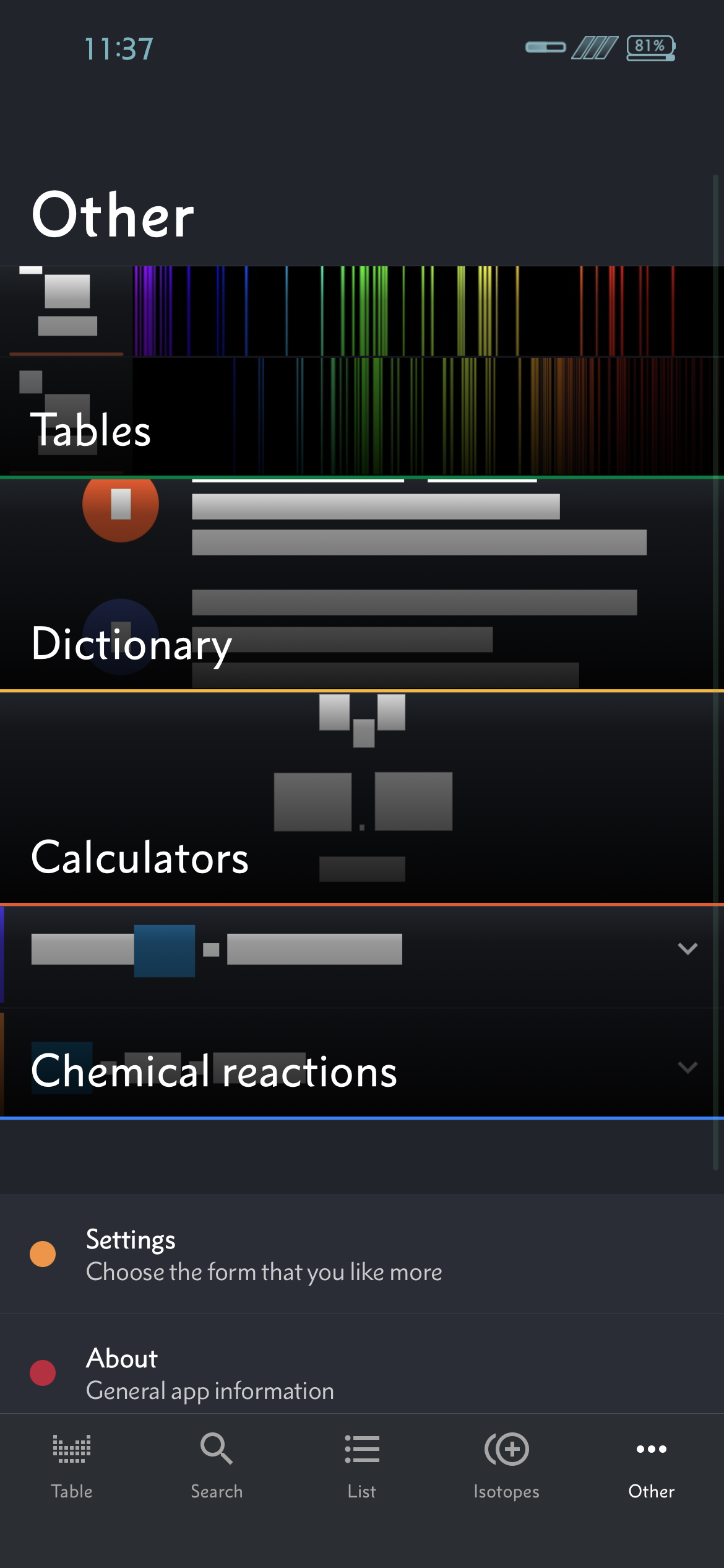 PeriodicTablePRO_1.124 screenshot 5