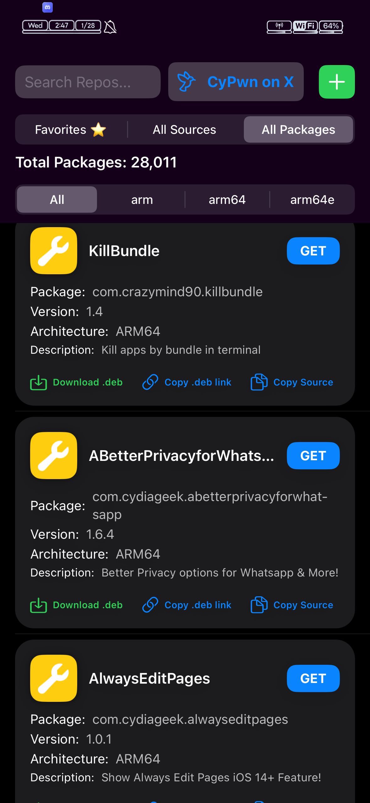 Repo4Tweak_4.0.3 screenshot 2