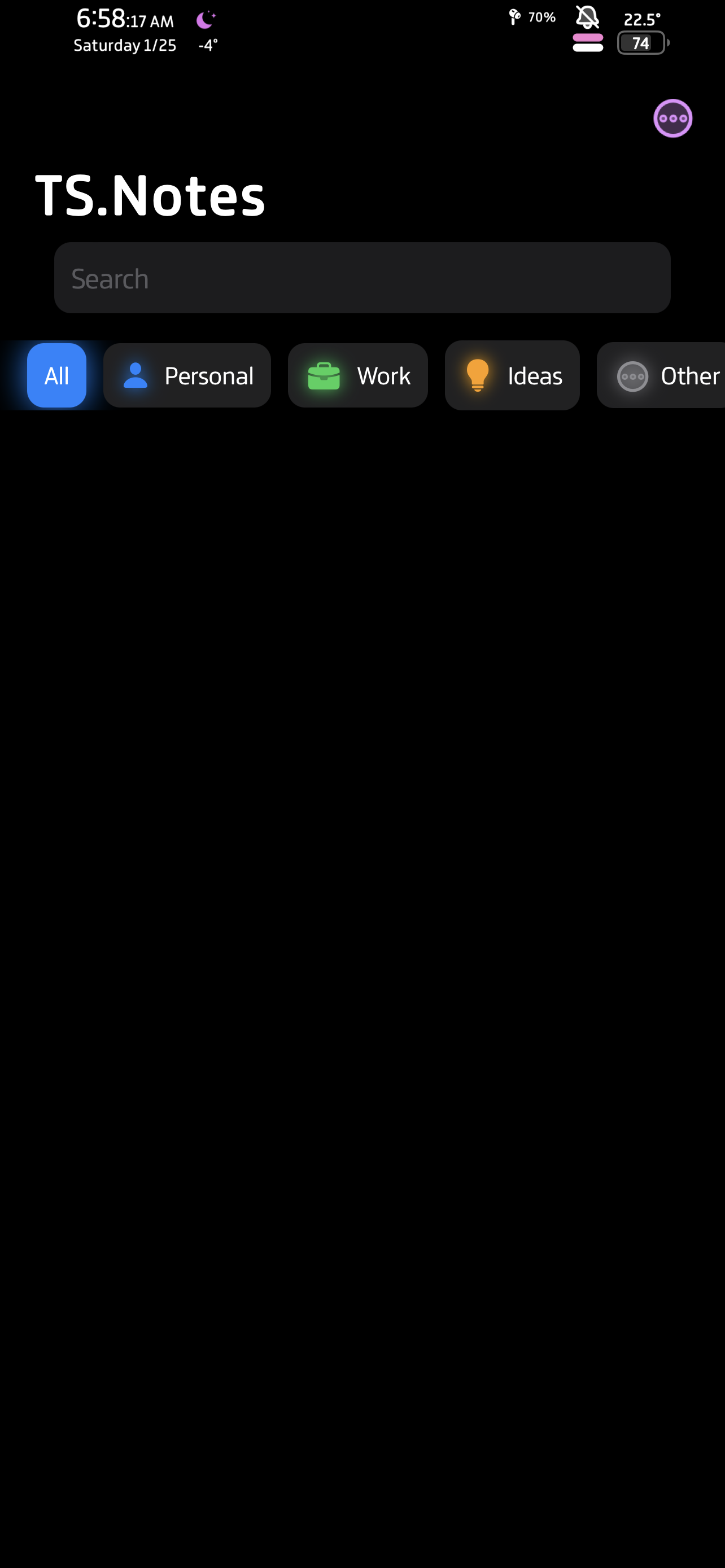 TS.Notes_0.1 screenshot 1