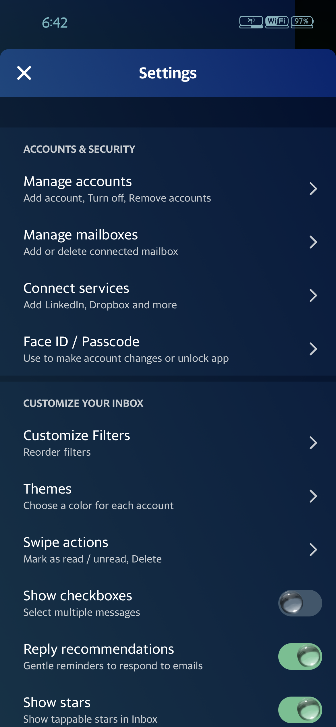 YahooMailNoAds_7.18.0_TS screenshot 1